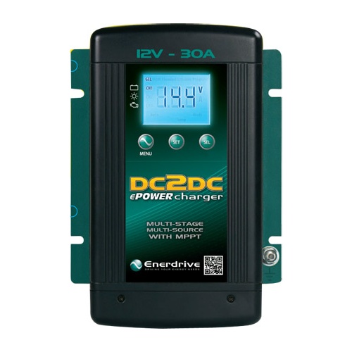 Enerdrive DC 40A Charger with Solar Controller