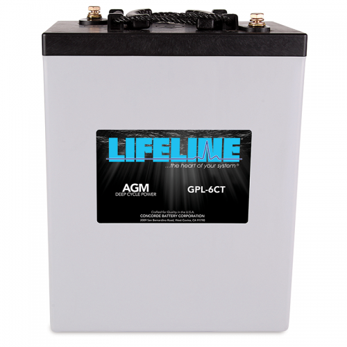 Lifeline 6V 300Ah Deep Cycle AGM Battery