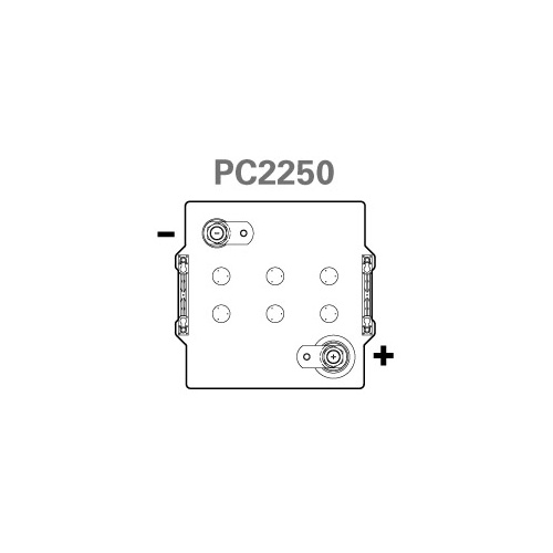 PC2250 Terminal Layout