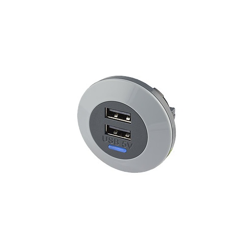 Alfatronix USB charging Adapter Dual output 12/24V input